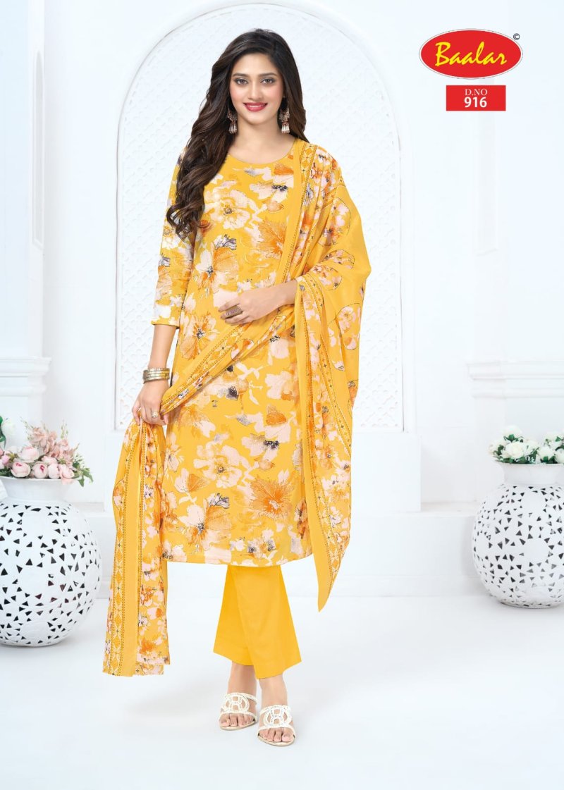 Pashmina Vol 9 By Baalar Lawn Cotton Printed Dress Material 